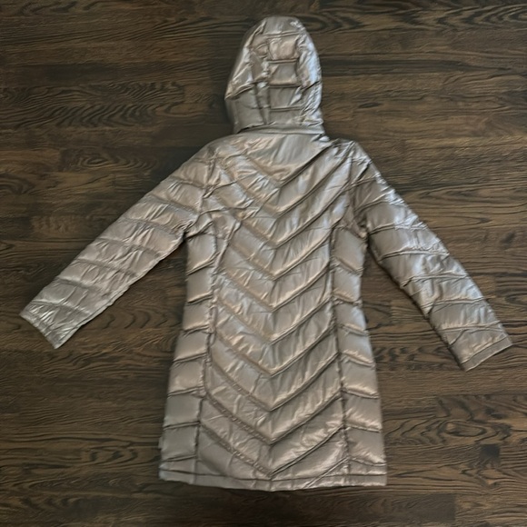 Calvin Klein Women’s Light Long Puffer Coat, size S - Picture 3 of 7